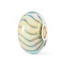 トロールビーズ Trollbeads サンド グルーブ ビーズ Sand Grooves Bead ガラス Glass ライフ イズ ア ミラクル Life is a Miracle セレニティー Serenity リミテッドエディション Limited Edition