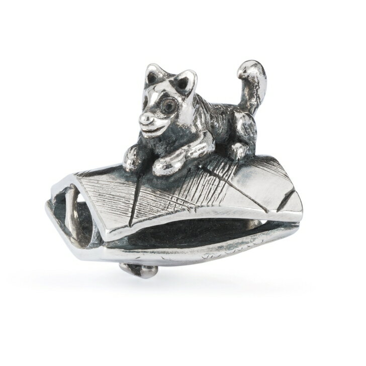 【新作】トロールビーズ Trollbeads バウンドレス プロテクション・ビーズ Boundless Protection Bead シルバー Silver いぬ イヌ 犬 Dog ペット Pet アニマル Animal ラブ オブ パウズ Love of Paws オータム フォールのサムネイル