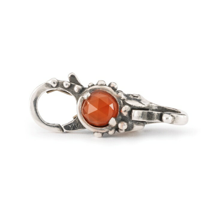 トロールビーズ Trollbeads バイタリティー・クラスプ Vitality Clasp シルバー Silver 天然石 Gemstone レッドオニキス Red Onyx ロック Lock トゥゲザー Together エルフ Elf フェアリー 妖精 Fairy サンタ Santa ウィンター 冬 Winter