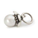 【新作】トロールビーズ Trollbeads パール オブ デディケーション タッセル Pearl of Dedication Tassel パール Pearl シルバー Silver ナーチャード コネクション Nurtured Connections 花 はな モチーフ Flower