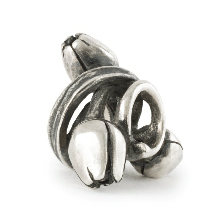 トロールビーズ Trollbeads チューリップ オブ オプティミズム・ビーズ Tulip of Optimism Bead シルバー Silver ナーチャード コネクション Nurtured Connections 花 はな モチーフ Flower