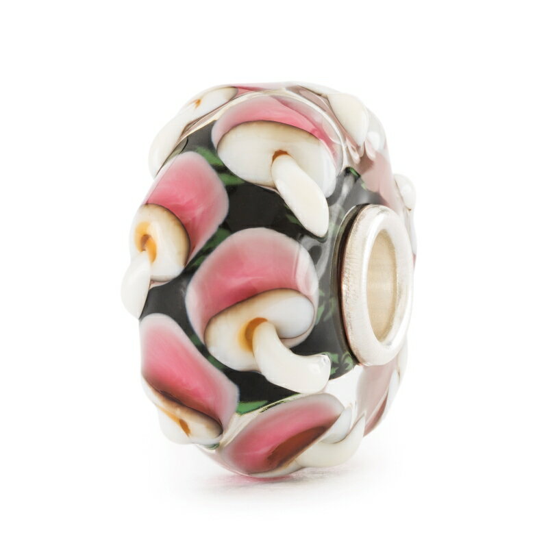 【新作】トロールビーズ Trollbeads マッシュルーム オブ バイタリティー・ビーズ Mushrooms of Vitality Bead ガラス Glass きのこ キノコモチーフ ウォーク ザ ジャーニー Walk the Journey