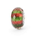 トロールビーズ Trollbeads シーズンオブジョイ・ビーズ Season of Joy Bead ガラス Glass レットイットスノー Let It S...