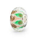 トロールビーズ Trollbeads エメラルドシンフォニー・ビーズ Emerald Symphony Bead ガラス Glass ホープ&ニュービギニング ...