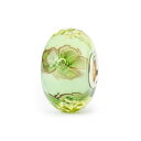 トロールビーズ Trollbeads グリーンインブルーム Green in Bloom ガラス Glass ビーズ Beads フラワーガーデン Flower...