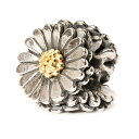 トロールビーズ Trollbeads デイジー Daisy シルバー Silver ゴールド Gold 18金 K18 ビーズ Beads