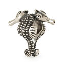 【新作】トロールビーズ Trollbeads シーホース ガーディアン・ビーズ Seahorse Guardian チャーム Charm シルバー Silver タツノオトシゴ ファザーズデー Father's Day