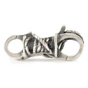 【新作】トロールビーズ Trollbeads クリエイティブ スティッチ・クラスプ Creative Stitches Clasp シルバー Silver ロック Lock ヒュッゲ Hygge
