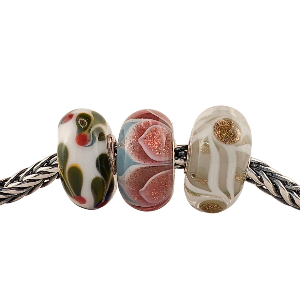 トロールビーズ Trollbeads スウィートガーデン Sweet Garden ウィンターユニーク2025 Winter Uniques ..