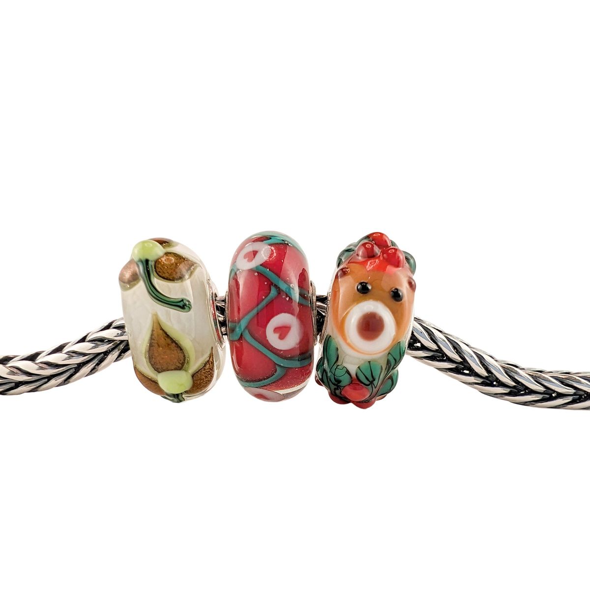 トロールビーズ Trollbeads トナカイスマイル Reindeer Smile ウィンターユニーク2025 Winter Uniques ..