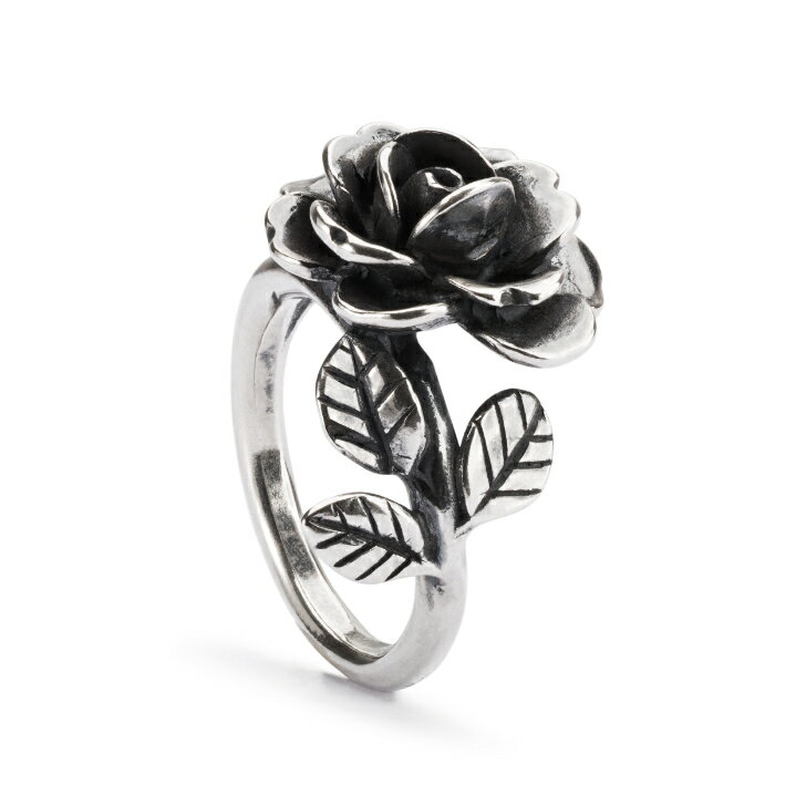 トロールビーズ Trollbeads ローズリング Rose Ring 指輪 シルバー Silver ばら バラ 薔薇 モチーフ レディース メンズ 兼用 ユニセックス サイズ 8号～20号 size 49-60 ニューウィズダム New Wisdom