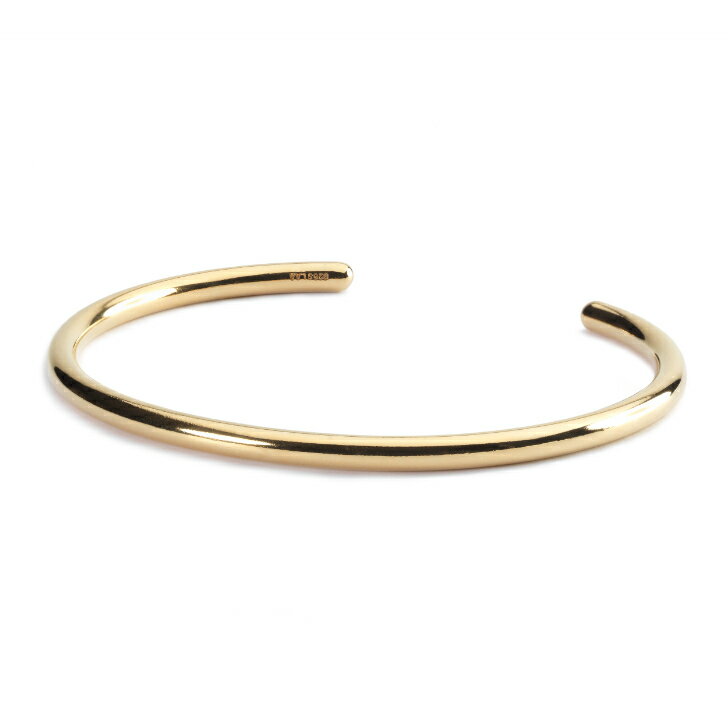 トロールビーズ Trollbeads ゴールドプレーテッドバングル Gold Plated Bangle ユニセックス Unisex XXS/ XS/ S/ M/ L