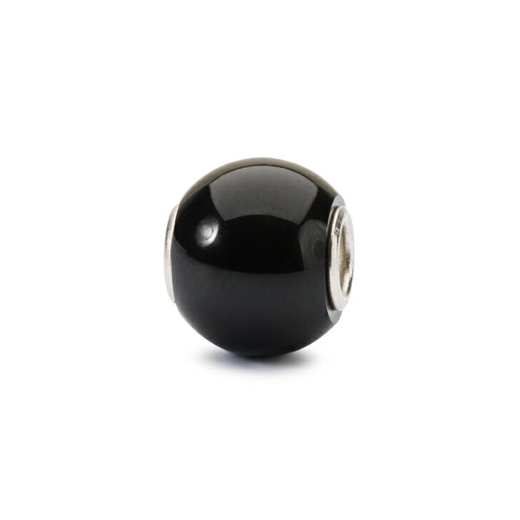 トロールビーズ Trollbeads ラウンドブラックオニキス Round Black Onyx 天然石 Gemstone ビーズ Beads