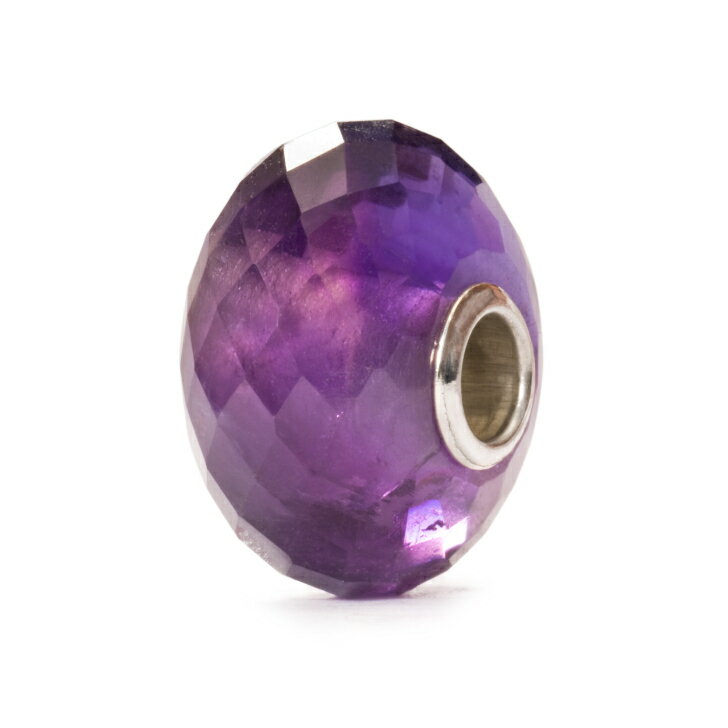 トロールビーズ Trollbeads アメシスト Amethyst 天然石 Gemstone ビーズ Beads