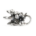 トロールビーズ Trollbeads カロライナジャスミン クラスプ Carolina Jessamine Clasp シルバー Silver ロック Lock カニカン 留め具