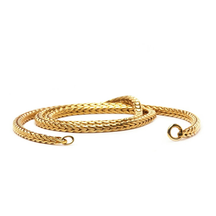 トロールビーズ Trollbeads ゴールドネックレス Gold Necklace 14金 K14 ユニセックス Unisex チェーン Chain 40cm