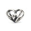 ȥӡ Trollbeads ϡȥȥϡ Heart to Heart С Silver ӡ Beads