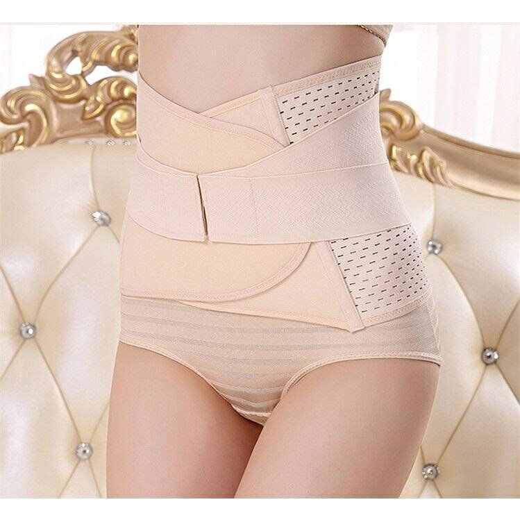 【全品5%ポイント】補正下着 ウエストニッパー ガードル ロングガードル レディース 女性 インナー 下着 腹巻 2重 ダブル お腹コルセット 引き締め ウエストシェイプ tronlinestore-10000135 TR online store サンプル画像2