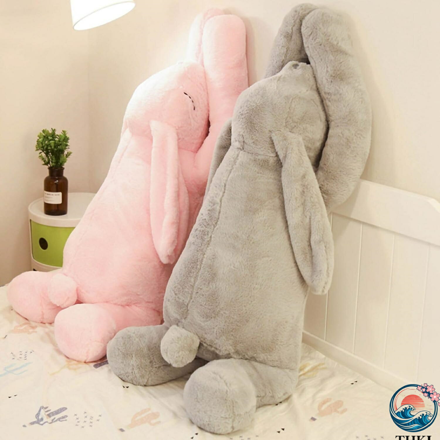 ウサギぬいぐるみ 兎抱き枕 1.2m 特大 かわいい ロングアーム 眠る姿 うさぎおもちゃ 長い 可愛い抱き枕 ふわふわぬいぐるみ 癒される 萌え萌え キュット 背もたれ 子ども 家族 お誕生日 クリ 2