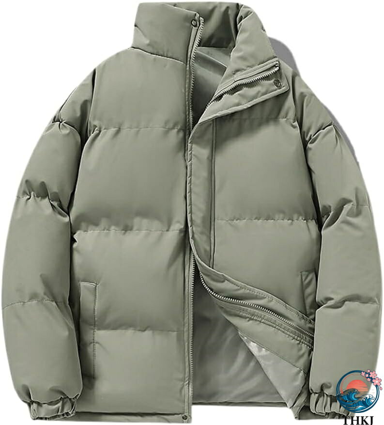 中綿ジャケット メンズ ダウンジャケット 冬服 レディース コート おしゃれ 柔らか...