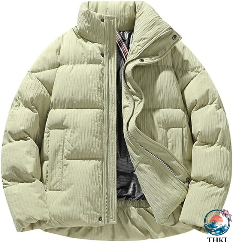 中綿ジャケット メンズ ダウンジャケット 冬服 レディース コート おしゃれ 柔らか...