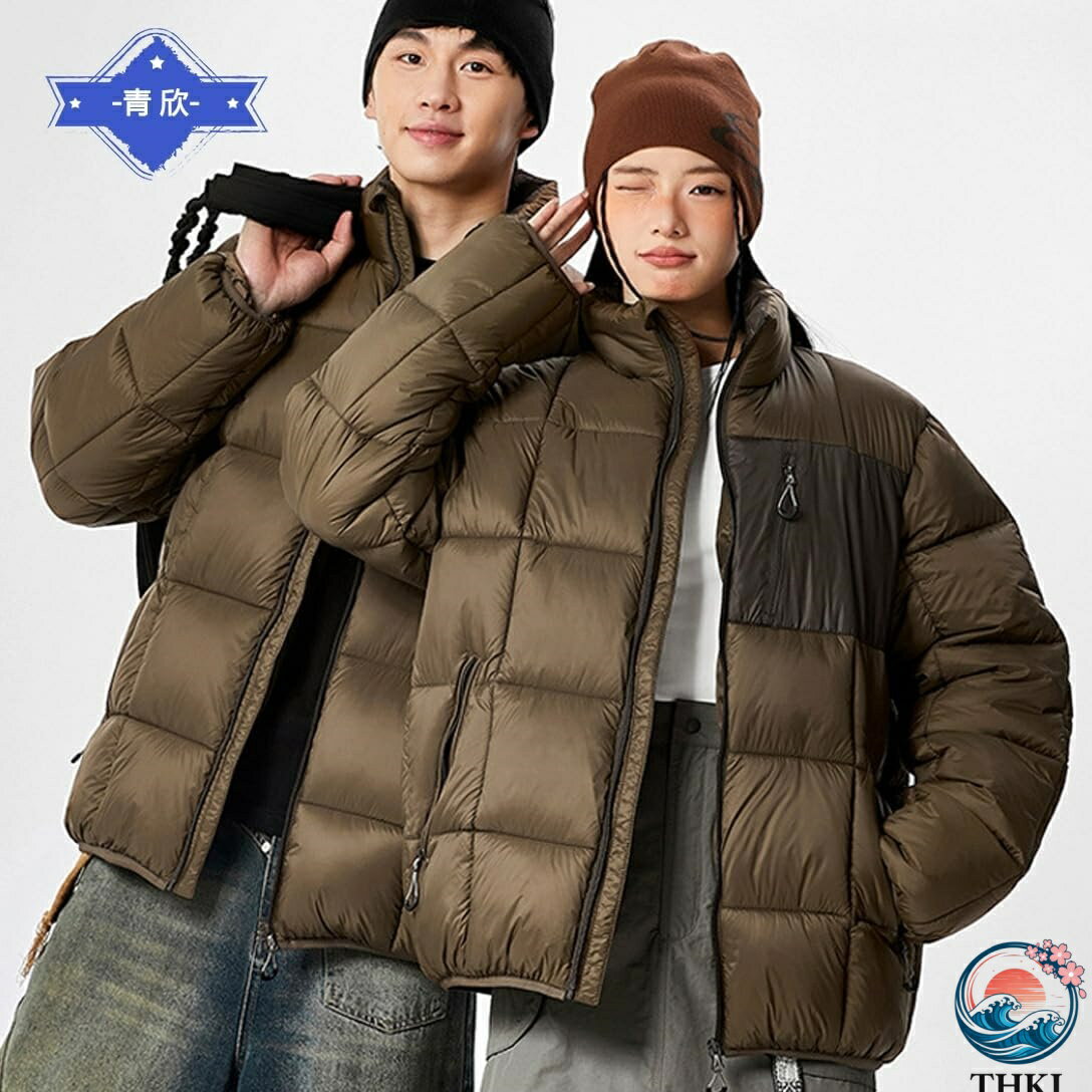 中綿ジャケット メンズ ダウンジャケット レディース 防寒 保温 ダウンコート ショート フードなし 大きいサイズ 軽量 おしゃれ アウトドア ジャケット 暖かい カジュアル スポーツ 登山 通勤通学