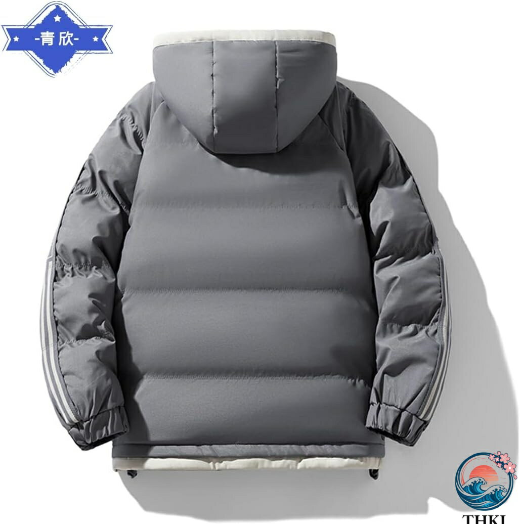 中綿ジャケット メンズ ダウンジャケット 防寒 保温 ダウンコート ショート フード付き 大きいサイズ 軽量 アウトドア ジャケット 暖かい カジュアル おしゃれ スポーツ 登山 通勤通学 春服 秋