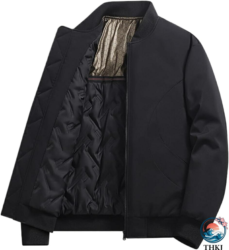 中綿ジャケット メンズ ダウンジャケットおしゃれ 防寒 保温 ダウンコート ショー...