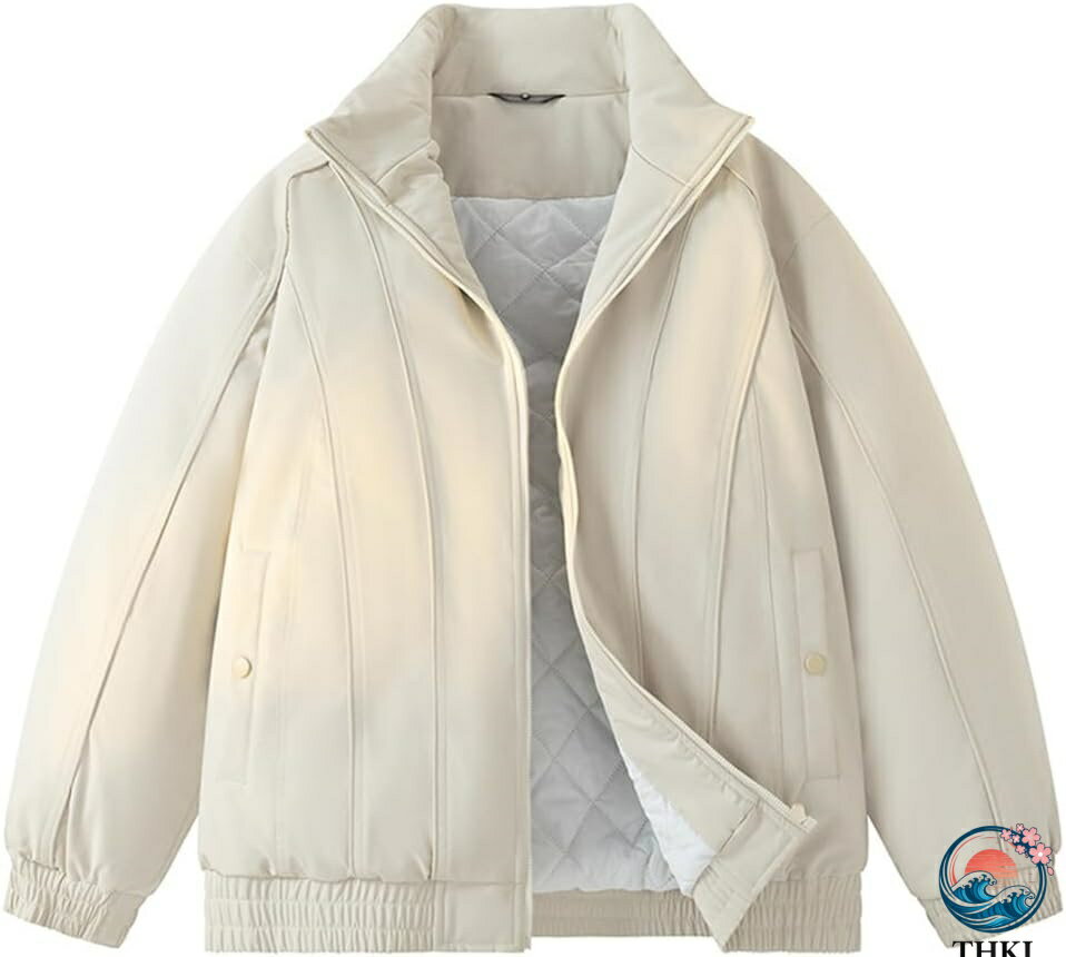 中綿ジャケット メンズ ダウンジャケット 冬服 コート レディース 中綿 柔らかい ...