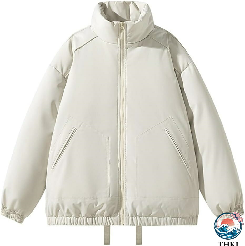 中綿ジャケット メンズ ダウンジャケット レディース 防寒 保温 ダウンコート ショ...