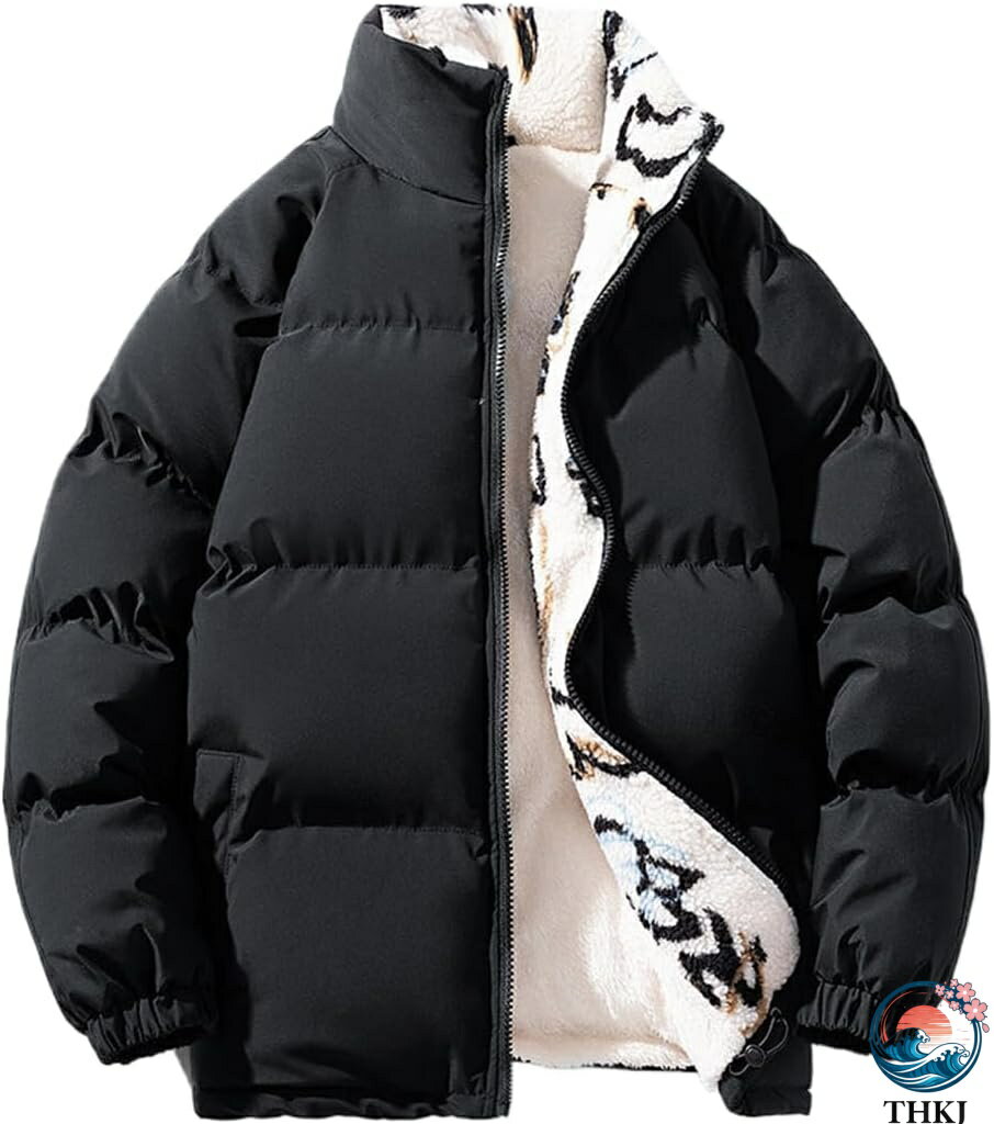 中綿ジャケット メンズ ダウンジャケット レディース 防寒 保温 ダウンコート ショ...