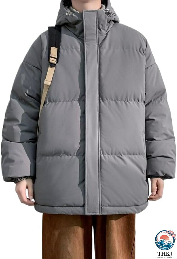 中綿ジャケット メンズ ダウンジャケット 冬服 レディース コート おしゃれ 柔らか...