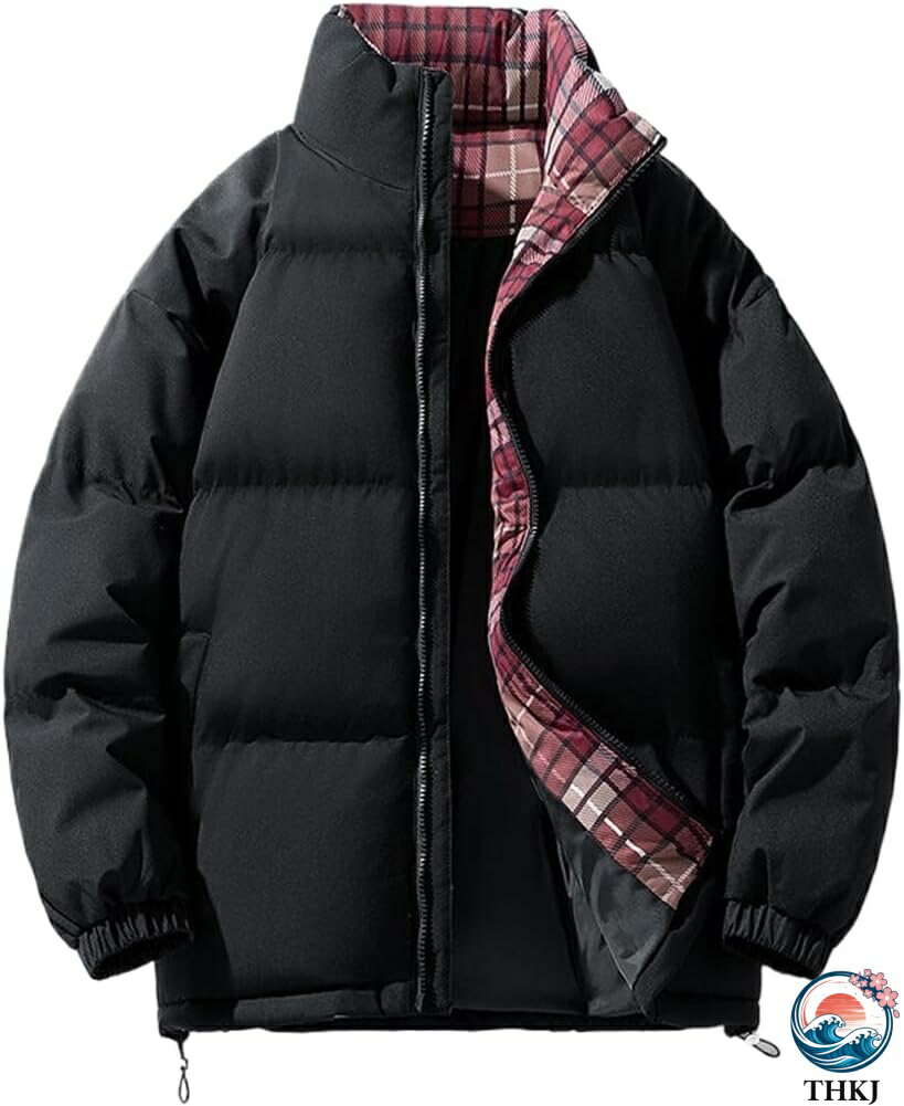 中綿ジャケット メンズ ダウンジャケット レディース 防寒 保温 ダウンコート ショ...