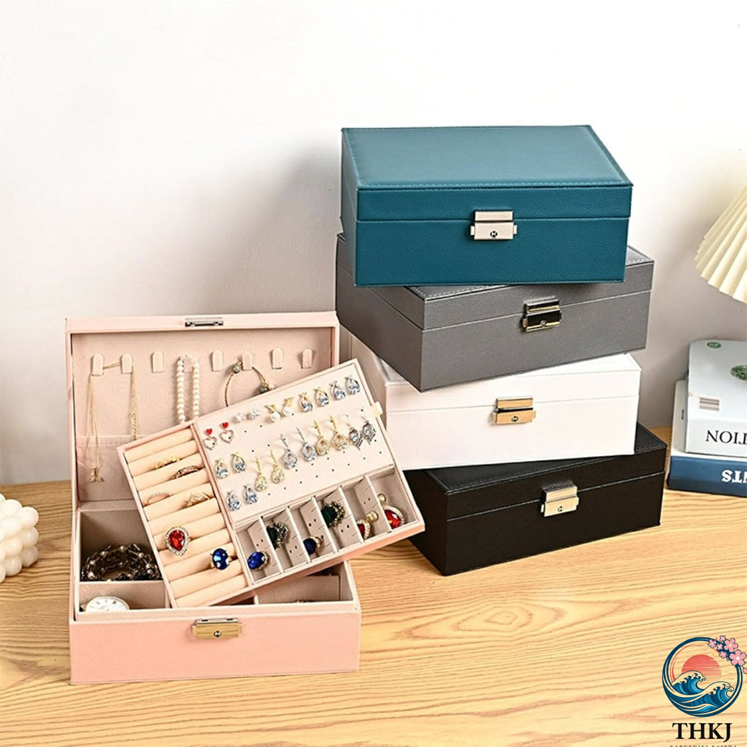 【全品5%ポイント】ジュエリーボックス アクセサリーケース ジュエリー収納 宝石箱...