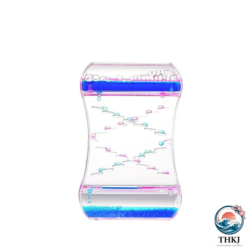 TR online storeの【全品5%ポイント】オイル時計 4 点セット タイマー 砂時計 キャンディーオイルタイマー タイマー 砂時計 液体オイル 時計 立体感 読書 室内装飾品 オフィス 書斎 リビング 贈り物 おもちゃ 雑貨 カラフル 置物 卓上 装飾品 癒し 油滴 時間管理｜アングル2