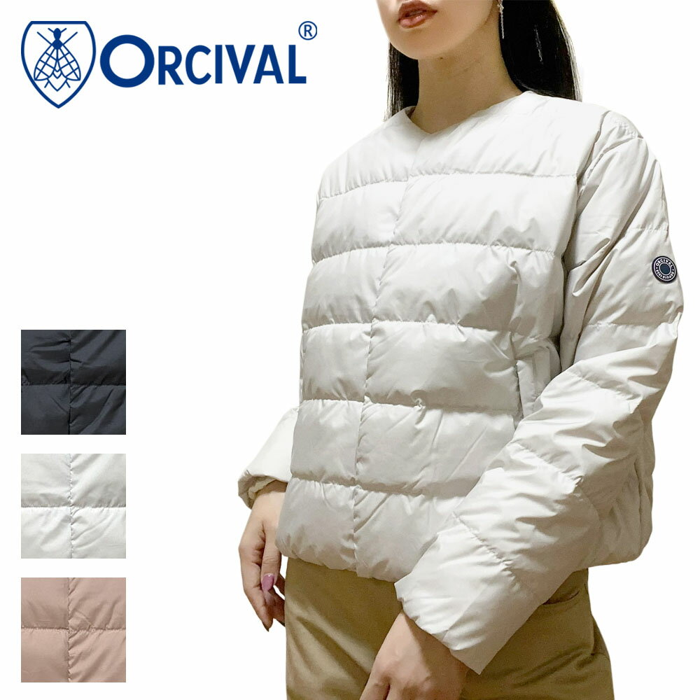 【2025AW】Orcival オーシバル カラーレス ライトダウン ブルゾン レディース OR-A0603 DPR