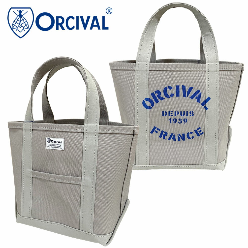 【2026SS】 Orcival オーシバル プリント キャンバストートバッグ 小 ユニセックス OR-H0361 KWC
