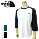  THE NORTH FACE ザ・ノース・フェイス 3/4 Sleeve Baseball Tee クォータースリーブベースボールティー メンズ NT32476