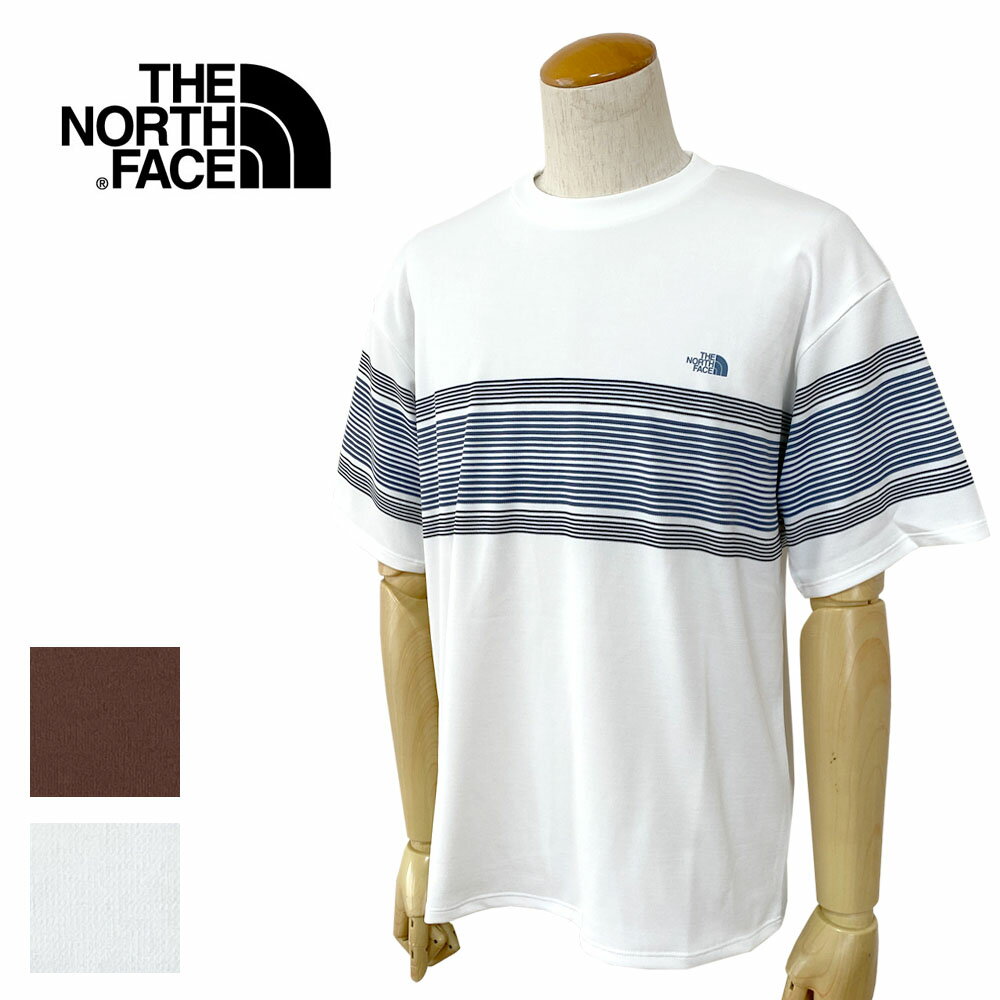  THE NORTH FACE ザ・ノース・フェイス S/S Free Run Panel Border Crew ショートスリーブフリーランパネルボーダークルー メンズ NT12691