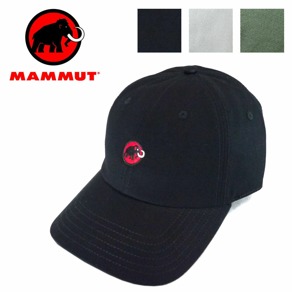 【SALE】MAMMUT マムート Baseball Cap Mammut ベースボール キャップ マムート 1191-00051