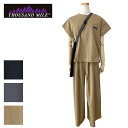  THOUSAND MILE サウザンドマイル FRENCH SLEEVE SHIRT&LONG PANT SET フレンチスリーブシャツ＆ロングパンツセット セットアップ レディース TM241NP00122