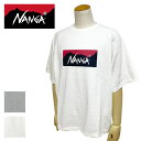 NANGAECO HYBRID BOX LOGO LOOSE FIT TEE/エコハイブリッド ボックスロゴ ルーズフィットティー Men's