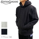 【SALE】KAPTAIN SUNSHINE【キャプテン サンシャイン】Stretch Sweat Hoody Men 039 s【KS21FCS03】