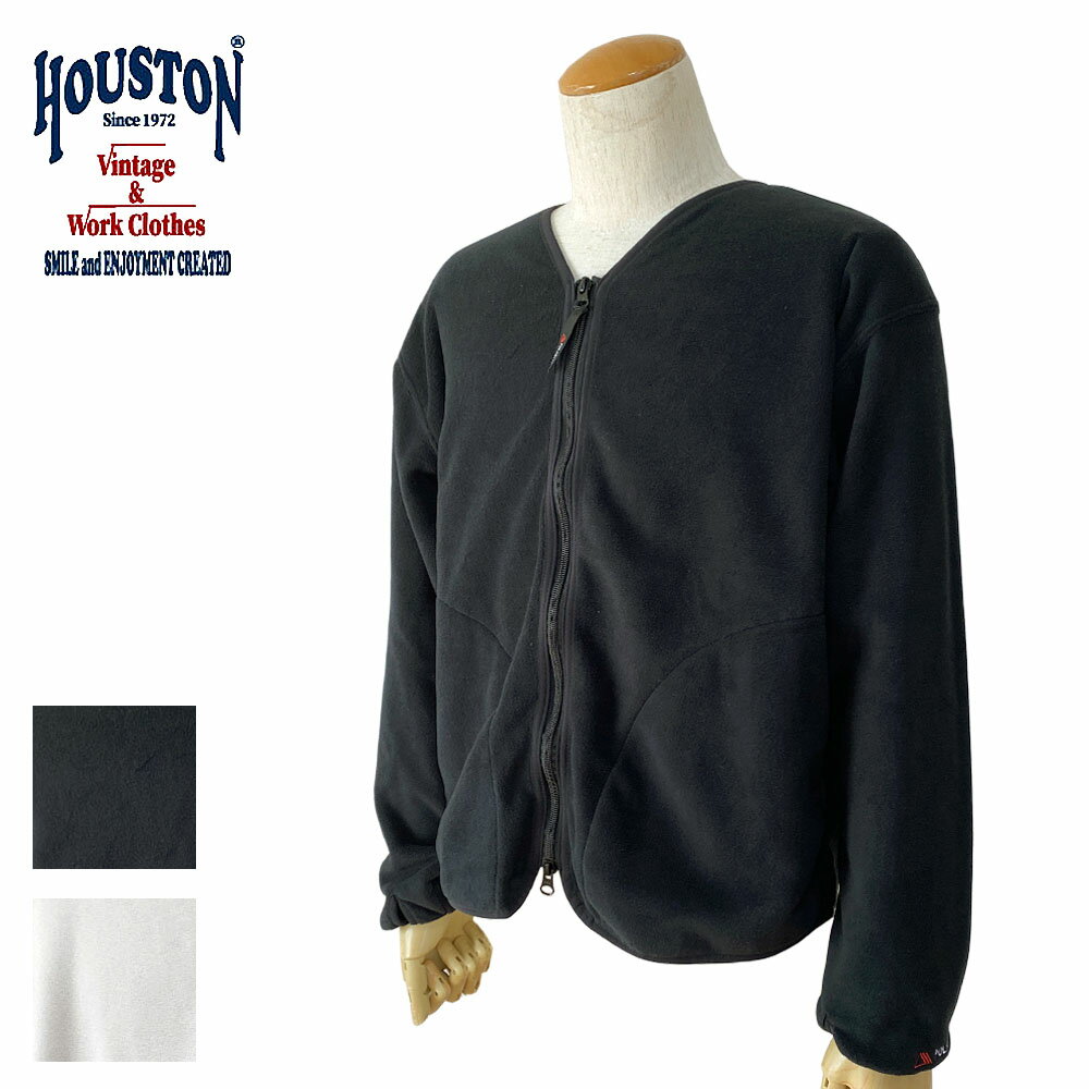  HOUSTON ヒューストン POLARTEC GEN3 FLEECE ZIP CARDIGAN ポーラテックフリースジップカーディガン メンズ 22148