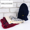 【SALE】DELICIOUS デリシャス コットンニットキャップ DA14