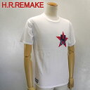 H.R.REMAKE【HRリメイク】Hパッチ オンザ スタープリント Tシャツ Men 039 s【700082801】