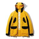 LサイズNINE MICROPHONES ナインマイクロフォンズ MOUNTAIN PARKA グログランマウンテンパーカー ジャケット アウター