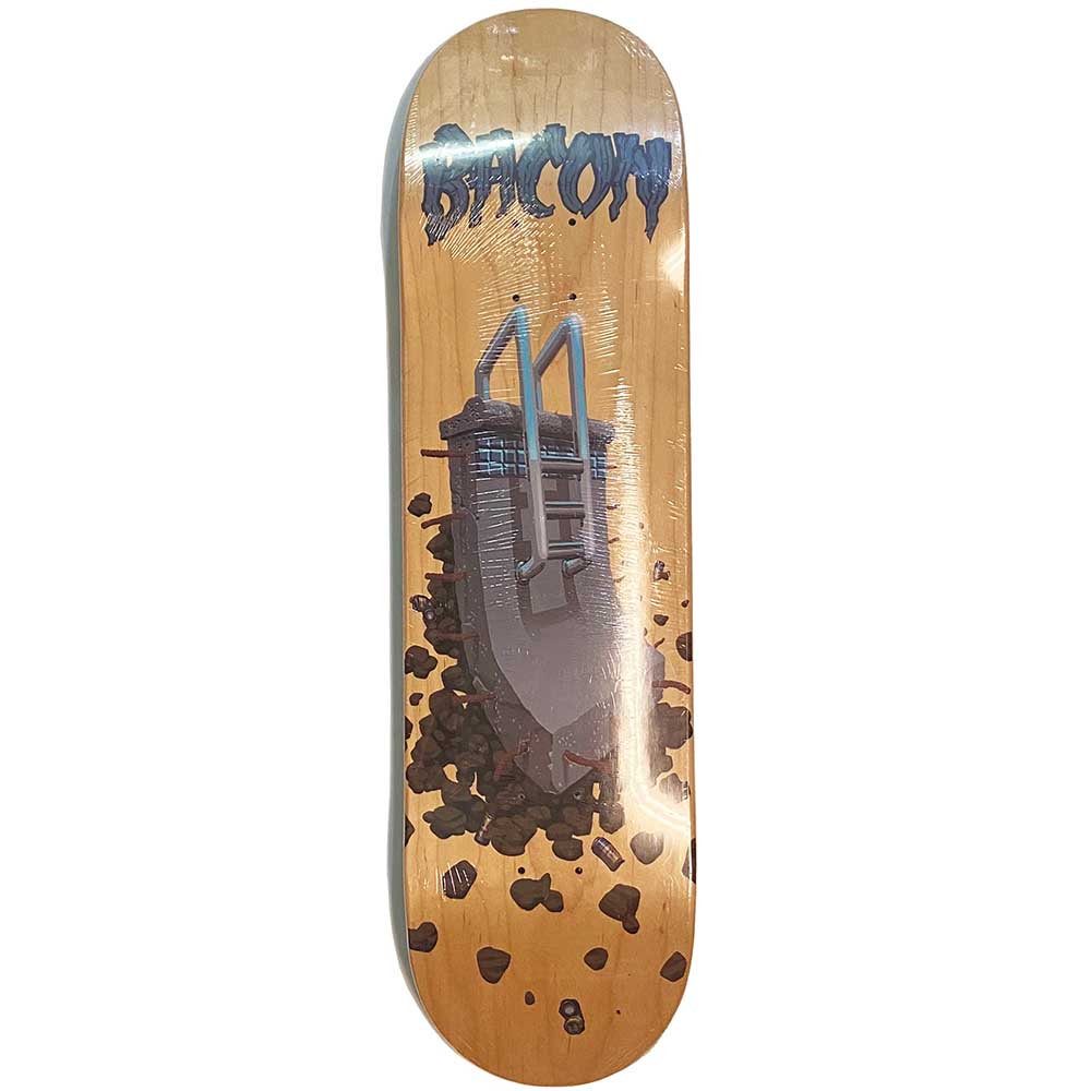 8.38 BACON SKATEBORDS ベーコン DADDER Deck デッキ 板 【スケートボード/スケボー/SKATEBOARD】