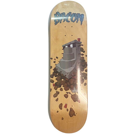9.0 BACON SKATEBORDS ベーコン STAIRS Deck デッキ 板 【スケートボード/スケボー/SKATEBOARD】 9.0 BACON SKATEBORDS ベーコン STAIRS Deck デッキ 板 【スケートボード/スケボー/SKATEBOARD】