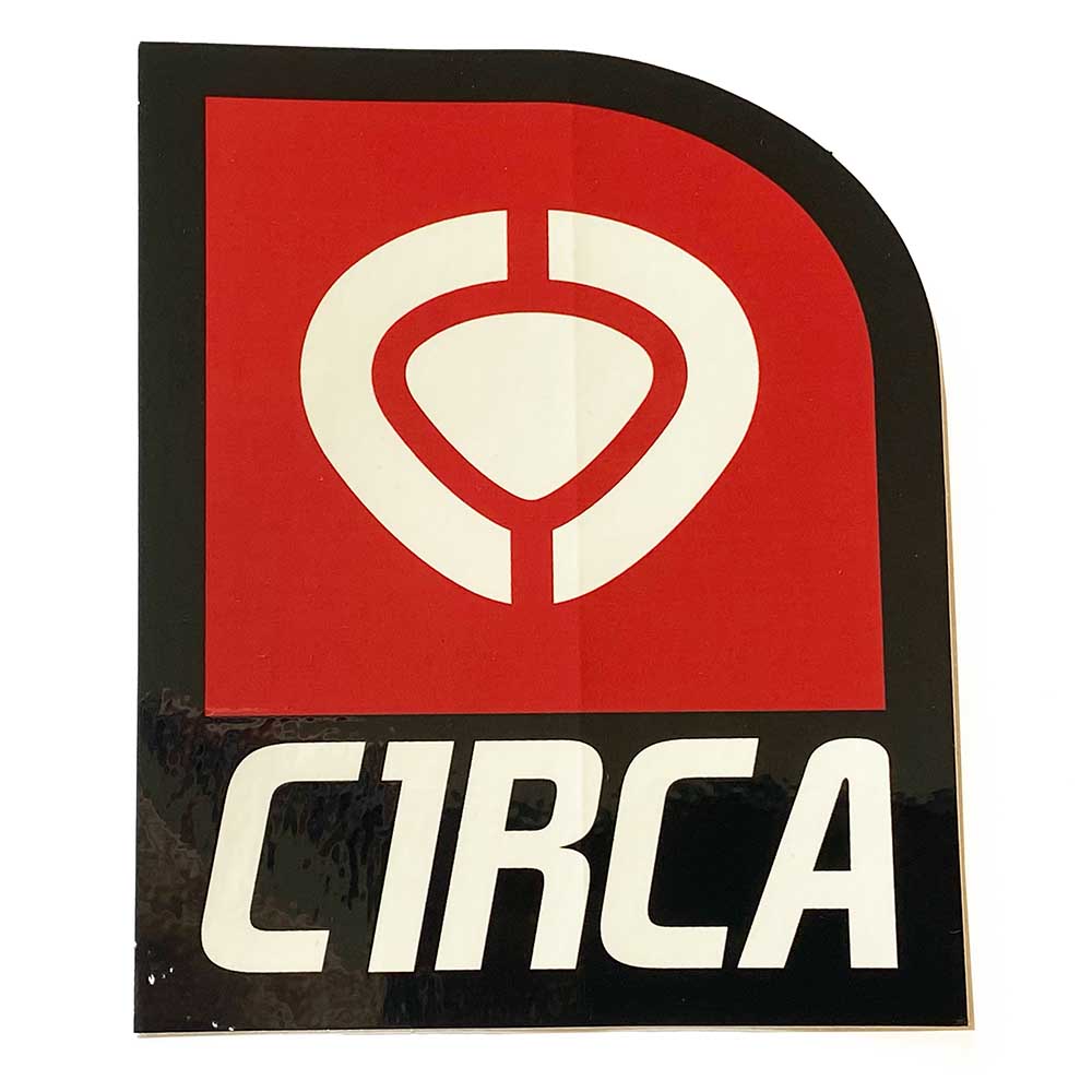 ブランド：C1RCA。 横幅11.4cmのステッカー。1枚の価格になります。